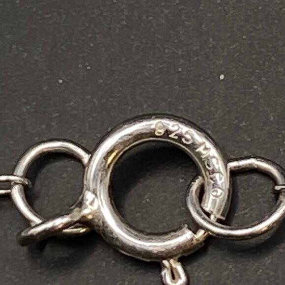 Signed JSW Sterling Silver Fish 10k Solid Gold Star Charm Pendant Necklace - Picture 6 of 8